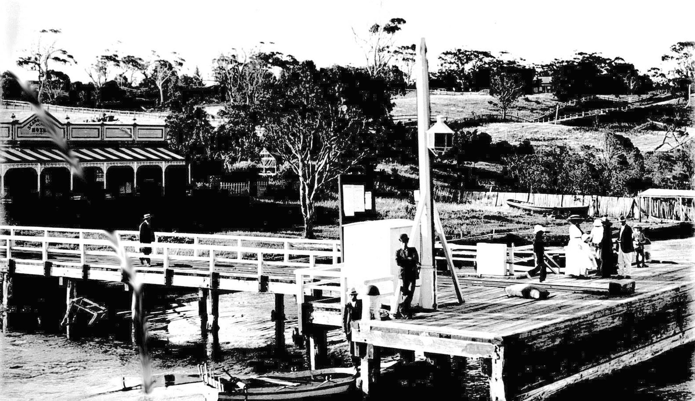 Scarborough Hotel, Metung, c.1905